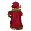 20" Sugar Fruit Santa With Fruit Wreath