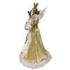 16“ Mistletoe Kisses Angel Treetop