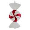 Red and White Peppermint Candy Ornament