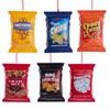 Snack Bag Ornaments, 6 Assorted