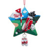 Star Shaped Golf Ornament For Personalization