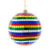Multicolor Mirror Ball Ornament
