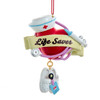“Life Saver“ Nurse Heart With Shoes Ornament