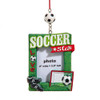 Soccer Picture Frame Ornament