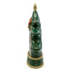 11.25" Battery Operated Water Snowman Tree with Santa Sleigh