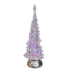 14“ Battery Operated RGB LED Lighted Animated Spinning Tree