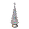 14“ Battery Operated RGB LED Lighted Animated Spinning Tree