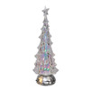 14" Battery Operated RGB LED Lighted Animated Spinning Tree