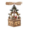 Battery-Operated Musical LED Christmas Tree Windmill Scene