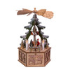 Battery Operated Musical LED Christmas Tree Windmill Scene