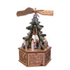 Battery Operated Musical LED Christmas Tree Windmill Scene