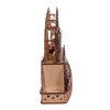Battery Operated LED Village With Motion