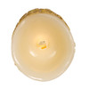 5“ Battery-Operated Gold Flicker Flame Candle