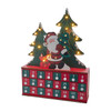 15.75“ Battery Operated Wooden LED Lighted Advent Calendar