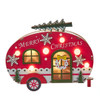 6.69“ Battery Operated Wooden Lighted Camper Van