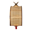 6.69" Battery Operated Wooden Lighted Camper Van