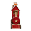 22.24" Battery Operated LED Lighted Train With Santa & Home Scene Table Piece