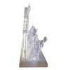 Lighted Musical Nativity Scene With Silver Bottom Base