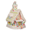 Battery-Operated LED Light Up Pastel Gingerbread House