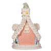 Battery-Operated LED Light Up Pastel Gingerbread House