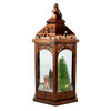 13" Battery Operated Lighted Santa Lantern