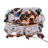 7.3" Battery Operated Multicolor LED Lighted Musical Santa & Sleigh Table Piece