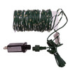 33' 100L Warm White LED Ribbon Light With Green PVC Wire In PDQ