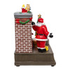 Animated Fireplace Scene With Santa & Tree
