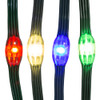 33' 100L Multicolored LED Ribbon Light With PVC Wire In PDQ