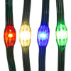 33' 100L Multicolored LED Ribbon Light With PVC Wire In PDQ