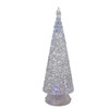 13" Battery Operated RGB LED Light Up Christmas Tree With Water