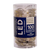 33' 100L Warm White LED Ribbon Light With Clear PVC Wire In PDQ