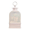 10" Battery Operated Warm White LED Lighted Cardinal Lantern