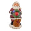 10“ Battery Operated Musical Santa Table Piece With Digital Propeller