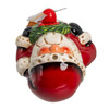 10" Battery Operated Musical Santa Table Piece With Digital Propeller