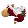 17" Jacqueline Kent Traditional Red Santa With Bag