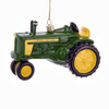 John Deere™ Glass Tractor Ornament