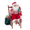 11“ KSA Kringles Sitting In Chair Santa