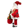 36“ KSA Kringles Battery Operated Santa With Bag & Tree
