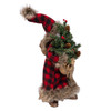 17" KSA Kringles Santa With Plaid Coat