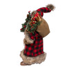 17" KSA Kringles Santa With Plaid Coat