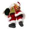 18" KSA Kringles Red Velvet Santa With Bag