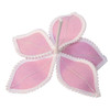 Soft Pink Poinsettia With Sprinkles Pick