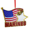 Marine Corps® Star With Flag Ornament