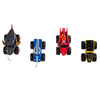 Monster Jam® El Toro Loco Ice, Megalodon Fire, Bakugan and Earth Shaker Ornaments, 4 Piece Set