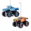 Monster Jam® El Toro Loco Ice and Max D Truck Ornaments, 2 Assorted