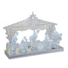 Battery Operated Light-Up LED Musical Nativity Scene