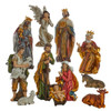 15“ Nativity Figurine Table Pieces, 11-Piece Set