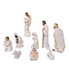 2-8.25" Nativity Table Piece, 10-Piece Set