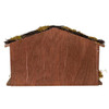 1.25-5.25" Porcelain Nativity Figures With Wooden Stable, 9-Pieces